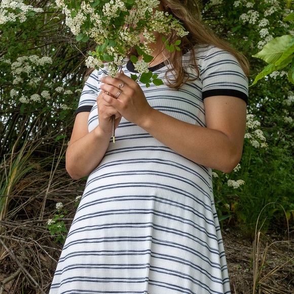 Stripped ringer dress - Picture 1 of 1